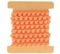 Ruban à pompons orange 1 m Orange G