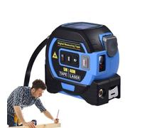 Ruban à verrouillage automatique avec lecture numérique instantanée, ruban à mesurer numérique - Ruban à mesurer infrarouge à électronique | Outil de mesure autobloquant,