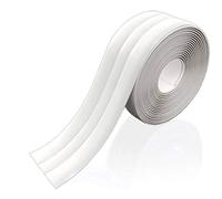 Ruban adhésif anti-moisissure, étanche et auto-adhésif, empêche l'humidité et la moisissure, pour cuisine, douche, sol, mur, (1 rouleau de 3,2 m, blanc)