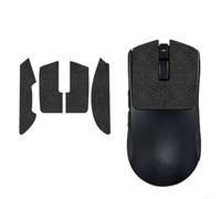 Ruban adhésif antidérapant de qualité supérieure pour souris sans fil Razer Viper V4 Pro 2026 - Anti-transpiration - Fait à la main - Accessoire de souris de jeu facile à appliquer (demi-noir et