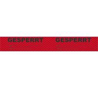 Ruban adhésif antistatique (ESD) BJZ C-101 753-R rouge, noir (L x l) 66 m x 50 mm 66 m