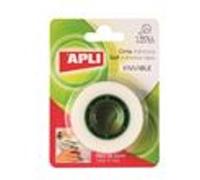APLI Ruban adhésif transparent 19 x 33 mm – Lot de 10