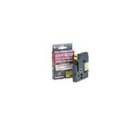 TZS631 - Auto-adhésif - noir sur jaune - Rouleau (1,2 cm x 8 m) étiquettes - pour P-Touch PT-1010, 1090, 1230, 1290, 1880, 2030, 2100, 2430, 2710,