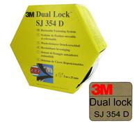 Ruban adhésif caoutchouc 3M - Dual Lock - SJ354D