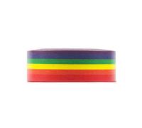 Ruban adhésif coloré pour bricolage, Scrapbooking, autocollants en papier arc-en-ciel adaptés à la plupart des Surfaces, artisanat d ' art, matériaux de décoration, distributeur de ruban adhésif
