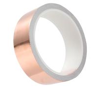 Ruban adhésif conducteur en cuivre de 2,5 cm, parfait pour la mise à la terre des basses et la défense à faible résistance, ruban de cuivre pour basse résistance