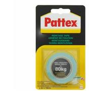 Ruban adhésif d'assemblage - PATTEX - Super Puissant - 1.5m x 19mm - Multi-usages - 80 kg