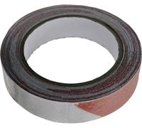 Ruban adhésif d'avertissement TOOLCRAFT ANST255M-RW rouge blanc (L x l) 5 m x 25 mm 1 rouleau(x)