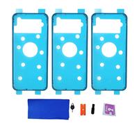 Ruban Adhésif de Couverture Arrière de Batterie pour Téléphone Portable S8+ Plus G955, Pâte Adhésive Double Face, équipé de 3 Bandes, Installation Unique