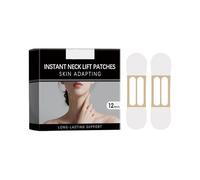 Ruban adhésif de lifting du Cou Autocollant De Levage Du Cou Anti-transpiration Firming Patches Invisible Necks Lift Tapes, Instant Neck Tape Pour Contour V Instantané, Visage, Cou & Yeux