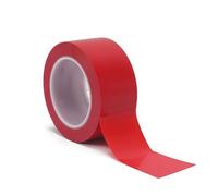 Ruban adhésif de marquage au sol, rouge, 20 mm x 33 m, ruban adhésif puissant d'avertissement/mise en garde, ruban de marquage au sol, 1 rouleau, 20 mm x 33 mètres (taille : 100 mm x 33 mètres) ( Colo