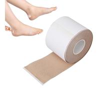 Ruban Adhésif de Prévention des Ampoules, 4,5M / 177in Rouleau Adhésif en Moleskine, Moleskine anti ampoule pour la Peau, les Pieds, le Corps, les Ampoules, les Callosités et les Cors