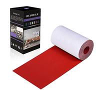 Ruban adhésif de réparation pour cuir de meubles - Ruban adhésif solide pour canapés, sièges de voiture, armoires, sacs, patchs anti-rayures pour réparation de premiers secours - Rouge - 10,2 x 152,4