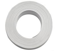 Ruban adhésif de réparation pour évier de cuisine - Bande d'étanchéité en caoutchouc butyle imperméable résistant à l'huile auto-amalgamant résistant à la chaleur 3,2 m x 2,2 cm Blanc
