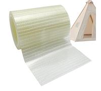 Ruban Adhésif de Réparation pour Store,Kit De Patch Renforcé Contre Les Déchirures - Kit Imperméable à Large Couverture Transparente pour Fenêtre Extérieur Bateau Toile Tente