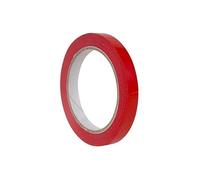 Ruban adhésif d'emballage - AGIPA - 12 mm x 66 m - Rouge - PVC - Multi-usages