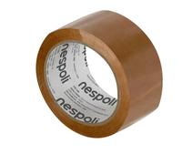 Ruban adhésif d'emballage marron NESPOLI 50mm X 66M