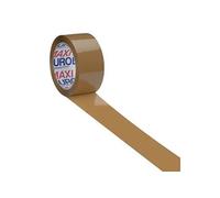 Ruban adhésif d'emballage polypropylène havane 50 mm x 66 m - - Lot de 6 - Havane -