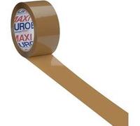 Ruban adhésif d'emballage polypropylène havane 50 mm x 66 m - - Lot de 6 - Havane - Maxiburo G