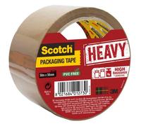 Ruban adhésif d'emballage polypropylène secure seal, 50 mm x 50 m - Marron