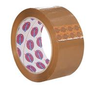Ruban adhésif d'emballage PVC havane 50 mm x 66 m - Eurocel - 000201666