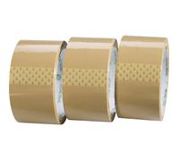 TOOLCRAFT 1564081 Ruban adhésif d'emballage marron (L x l) 50 m x 48 mm 3 pc(s)