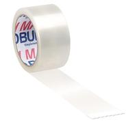 Ruban adhésif d'emballage transparent 50 mm x 66 m - Maxiburo - Lot de 6