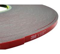 Ruban adhésif double face - 33 m x 6 mm - Ruban adhésif VHB 3M - Extra fort - Pour voiture et maison - Ruban de montage multifonction - Pour bureau - Fabriqué en 3M (6 mm)