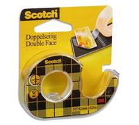 Scotch Ruban Adhésif Double Face 12mm X 6m, Sur Dévidoir, Pour Assemblage Définitif, 665