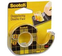 Scotch Ruban Adhésif Double Face 12mm X 6m, Sur Dévidoir, Pour Assemblage Définitif, 665