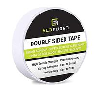 Ruban adhésif Double Face de Haute qualité - Largeur: 20 mm - Longueur: 25 m - pour Les Arts et métiers, Bricolage et Bureau - Rapide et Facile à Utiliser sur Papier, Verre, Plastique, Bois