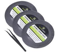 Ruban adhésif double face Eco-Fused de 2 mm - pour smartphone, tablette, PC, ordinateurs portables, écran LCD, numériseur, réparation d'appareils électroniques - Comprend 1 paire de pincettes