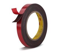 Ruban adhésif double face haute performance - 13 mm x 5,5 m - Fabriqué en adhésif puissant 3M VHB 4611 - Résiste à 122 °C - Ruban de montage fiable et étanche en mousse