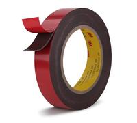 Ruban adhésif double face haute performance - 19 mm x 5,5 m - Fabriqué en adhésif puissant 3M VHB 4611 - Résiste à 122 °C - Ruban de montage fiable et étanche en mousse