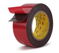 Ruban adhésif double face haute performance 51 mm x 5,5 m fabriqué en adhésif puissant 3M VHB 4611, résiste à 122 °C pour un ruban de montage fiable et étanche en mousse