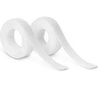 Ruban adhésif double face Inofix 2145-2 Blanc 1,5 m x 2 cm Crochet et boucle de fermeture 2 pièces
