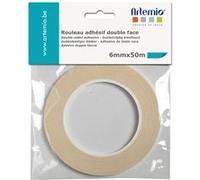 Ruban adhésif double face - largeur 6 mm Blanc G