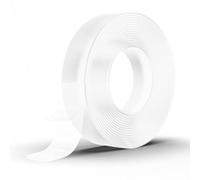 Ruban Adhésif Double Face Nano Extra Fort - 10mm x 3m x 2mm | Ruban Transparent - 3 mètres)