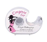 Ruban adhésif double face pour le corps, ruban de lingerie invisible, ruban adhésif pour vêtements avec distributeur pour robe de vêtements de soutien-gorge, 5 m