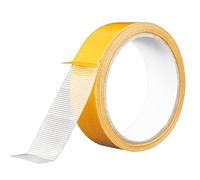 Ruban Adhésif Double Face pour Ourlet Facile Sans Couture 2,5 cm x 10m Ruban Thermocollant pour Ourlet Textiles (Vêtements, Rideaux, Pantalons, Jupes, Tapis) Thermo-Collant Résistant Sans Repassage