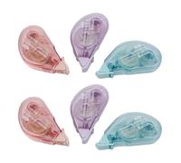 Ruban adhésif Double face repositionnable, rouleau 6mm x 6m, pour Scrapbooking, fabrication de cartes, Album Photo Double face, 6 pièces