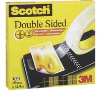 Ruban adhésif double-face Scotch® 665 D6651222 transparent (L x l) 22.8 m x 12.5 mm 1 pc(s) - 3M