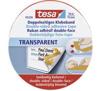 Ruban adhésif double-face tesa 05338-00000-01 transparent (L x l) 10 m x 15 mm acrylate 1 pc(s)