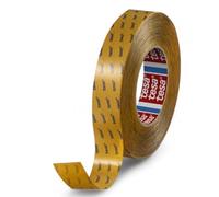 Ruban adhésif double face Tesa 51966 en PET: Forte adhérence, tenue sur les surfaces difficiles. Épaisseur 0,2 mm, résistant jusqu'à 130 °C, avec résistance UV - (30 mm)