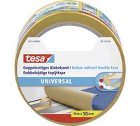 tesa Ruban adhésif double-face Universel 56171-00003-11 caoutchouc blanc 10 m x 50 mm