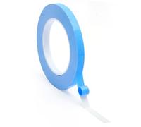Ruban adhésif double face thermique, 25 m x 10 mm x 0,2 mm Adhésif thermoconducteur Ruban adhésif résistant à la chaleur Auto-adhésif pour appareils électroniques Éclairage LED Industrie automobile