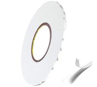 Ruban Adhésif Double Face, Transparent 9080 Double Face Scrapbooking Extra Fort Longueur 50 m, Largeur 6 mm, Épaisseur 0,15 mm étanche Résistance à haute température