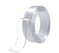 Ruban adhésif double face ultra résistant - Ruban nano à usage général, réutilisable et sans laisser de marques adhésives (3 m)