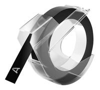 Ruban adhésif - DYMO - 3D - 9 mm - Noir - Blanc - 3 m