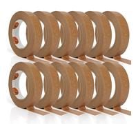 Ruban adhésif écologique TAPEBEAR en papier kraft, 24mm x 50m, 12 rouleaux